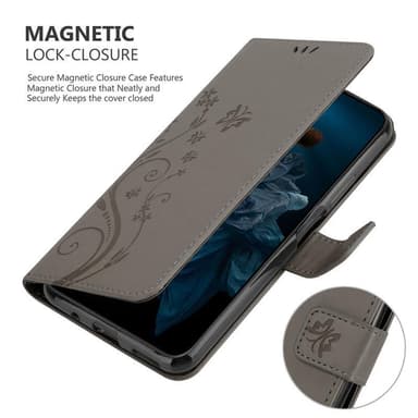 Honor 20 PRO Suojakuori Lompakkokotelo (harmaa)