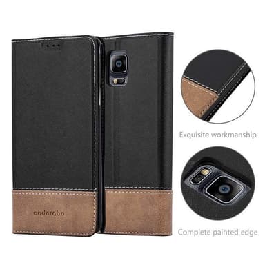 Samsung Galaxy NOTE 4 Suojakuori Case (Musta)