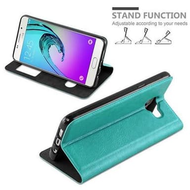 Lompakkokotelo Samsung Galaxy A3 2016 Case (Turkoosi)