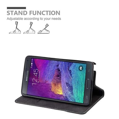 Samsung Galaxy NOTE 4 Suojakuori Case (Musta)