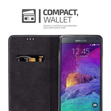 Samsung Galaxy NOTE 4 Suojakuori Case (Musta)