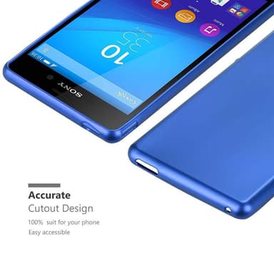 Sony Xperia M4 AQUA Suojakuori Kotelo (Sininen)