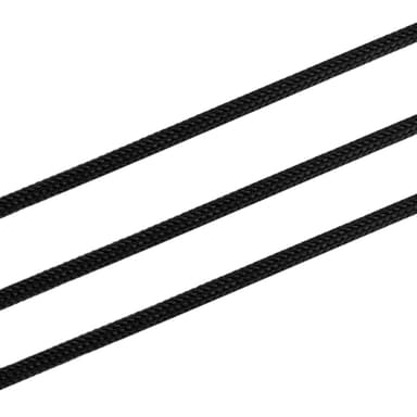 Nylonköysi puutarhalanka repeytymisenkestävä (musta)
