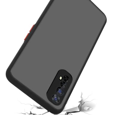 Realme 7 4G Suojakuori Kotelo (Musta)