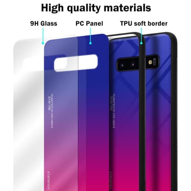 Suojakuori Samsung Galaxy S10 PLUS Kotelo (Musta)