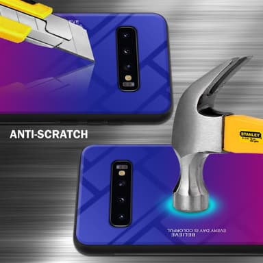 Suojakuori Samsung Galaxy S10 PLUS Kotelo (Musta)