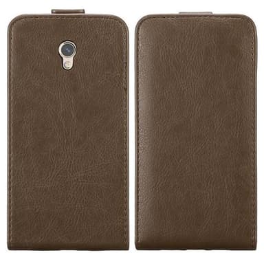 ZTE Blade V7 Suojakuori Lompakkokotelo (Ruskea)
