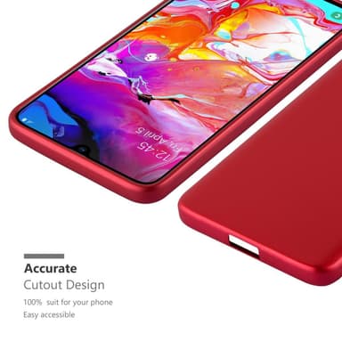Samsung Galaxy A70 / A70s Suojakuori Kotelo (Punainen)