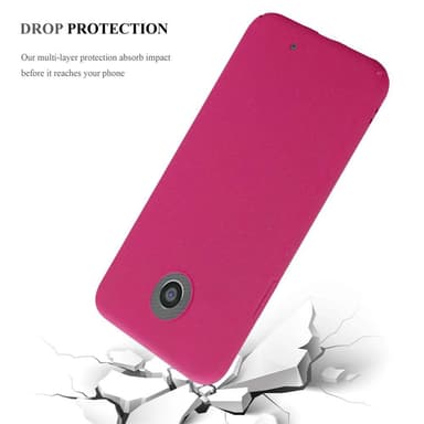 Motorola MOTO G2 Suojakuori Kotelo (Vaaleanpunainen)