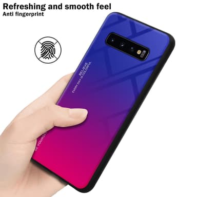 Suojakuori Samsung Galaxy S10 PLUS Kotelo (Musta)