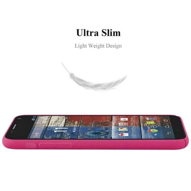 Motorola MOTO G2 Suojakuori Kotelo (Vaaleanpunainen)