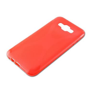 Samsung Galaxy E7 Suojakuori Cover (Punainen)