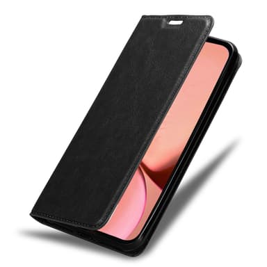 iPhone 13 MINI Suojakuori Lompakkokotelo (Musta)