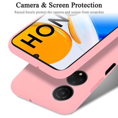 Honor X7 Suojakuori Kotelo Case (Vaaleanpunainen)