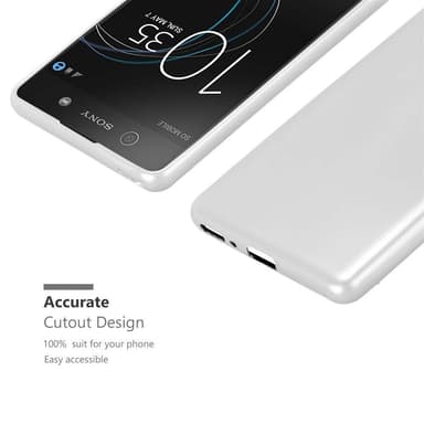 Sony Xperia XA Suojakuori Kotelo (Hopea)