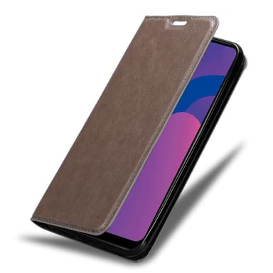 Honor PLAY 9A Suojakuori Lompakkokotelo (Ruskea)