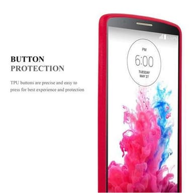 Suojakuori LG G3 Kotelo (Punainen)