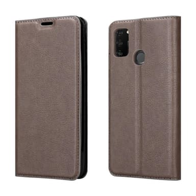 Honor PLAY 9A Suojakuori Lompakkokotelo (Ruskea)