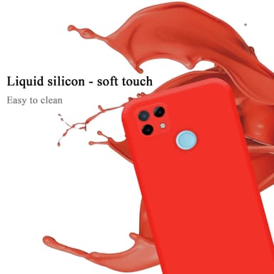 Realme C21 Suojakuori Kotelo Case (Punainen)