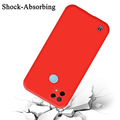 Realme C21 Suojakuori Kotelo Case (Punainen)
