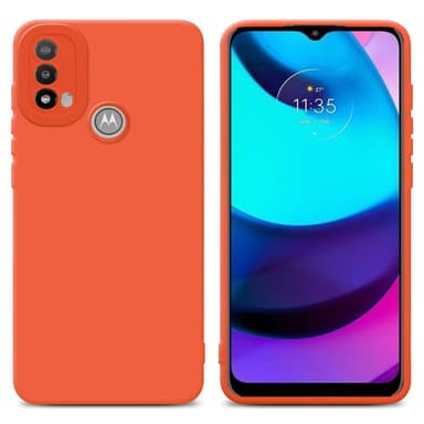 Motorola MOTO E20 Suojakuori Kotelo (Oranssi)