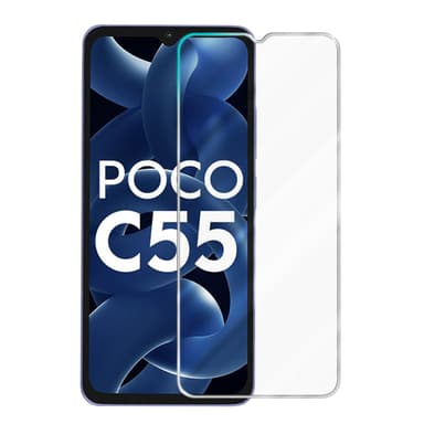 Xiaomi Poco C55 Näytönsuoja Karkaistu lasi Suojakalvo