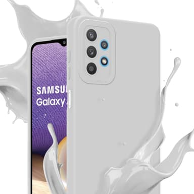 Samsung Galaxy A32 5G Suojakuori Kotelo (Valkoinen)