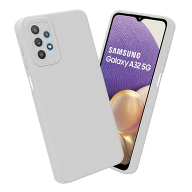 Samsung Galaxy A32 5G Suojakuori Kotelo (Valkoinen)