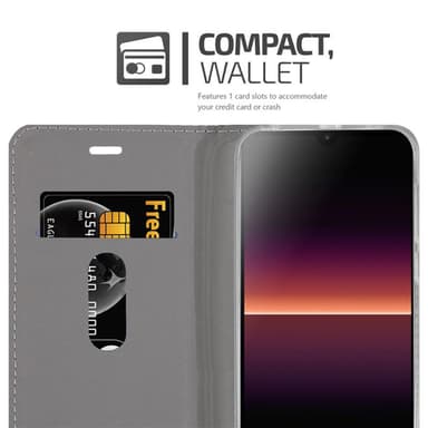 Sony Xperia L4 Suojakuori Lompakkokotelo (Sininen)