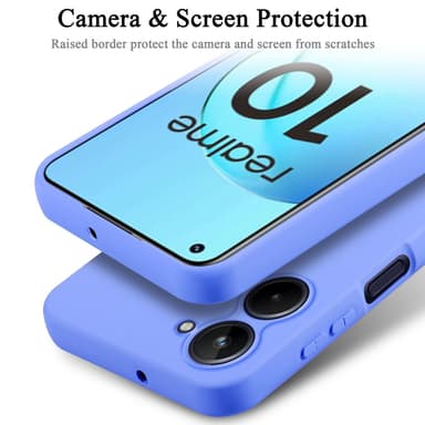 Realme 10 4G Suojakuori Kotelo Case (Violetti)