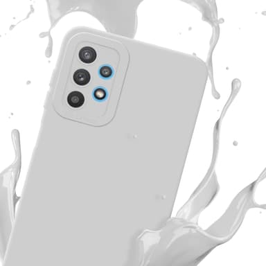 Samsung Galaxy A32 5G Suojakuori Kotelo (Valkoinen)
