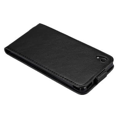 Sony Xperia M4 AQUA Suojakuori Lompakkokotelo (Musta)