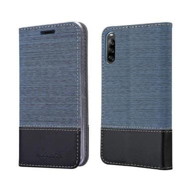Sony Xperia L4 Suojakuori Lompakkokotelo (Sininen)