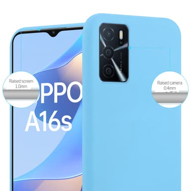 Suojakuori Oppo A16s / A54s Kotelo (Sininen)