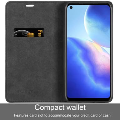 Blackview A90 Suojakuori Lompakkokotelo (Musta)