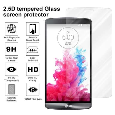 LG G3 Näytönsuoja Karkaistu lasi Suojakalvo