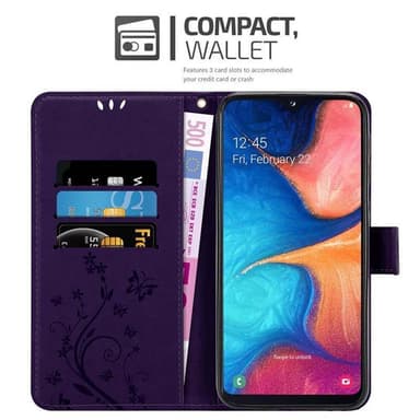 Samsung Galaxy A10e / A20e Suojakuori Lompakkokotelo