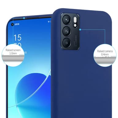 Suojakuori Oppo Reno6 5G Kotelo (Sininen)