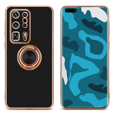 Huawei P40 PRO+ Suojakuori Kotelo (Musta)