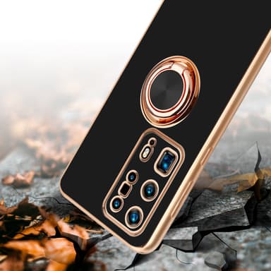 Huawei P40 PRO+ Suojakuori Kotelo (Musta)