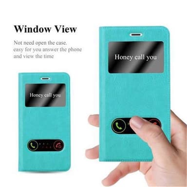 Lompakkokotelo Nokia 3 2017 Case (Turkoosi)