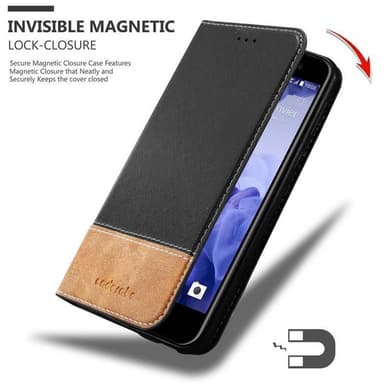 HTC U PLAY Suojakuori Case (Musta)