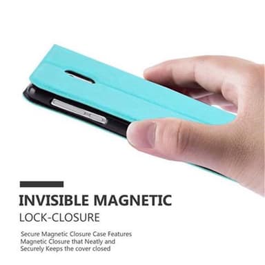 Lompakkokotelo Nokia 3 2017 Case (Turkoosi)