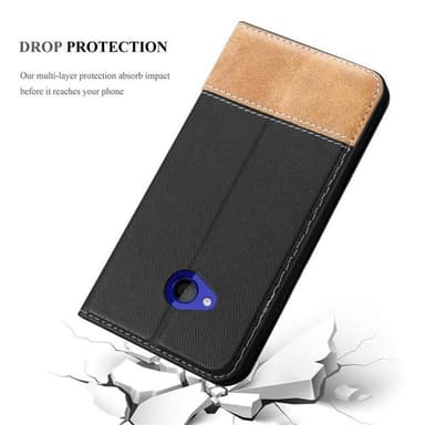 HTC U PLAY Suojakuori Case (Musta)