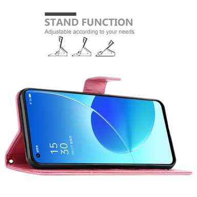Oppo Reno6 5G Suojakuori Lompakkokotelo