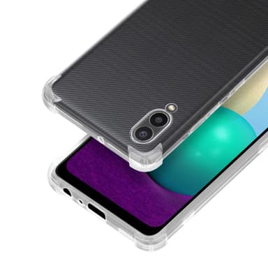 Samsung Galaxy A02 / M02 Suojakuori Kotelo (Läpinäkyvä)