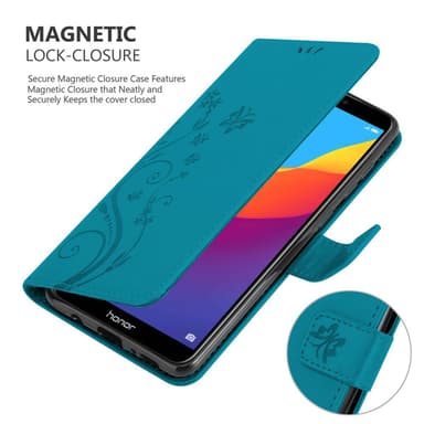 Honor 7C / Huawei Y7 2018 Suojakuori Lompakkokotelo