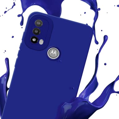 Motorola MOTO E20 Suojakuori Kotelo (Sininen)