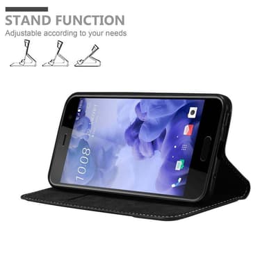 HTC U PLAY Suojakuori Case (Musta)