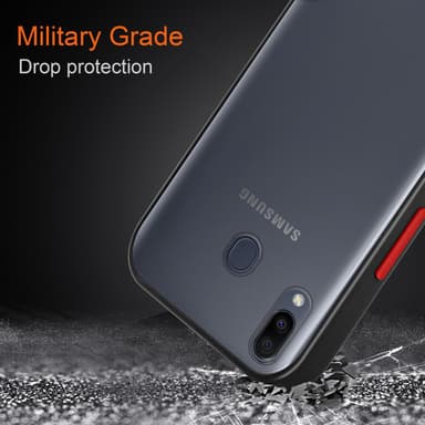 Samsung Galaxy M20 Suojakuori Kotelo (Läpinäkyvä)